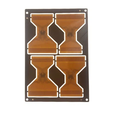 4-слойная гибкая плата со слепыми переходными отверстиями